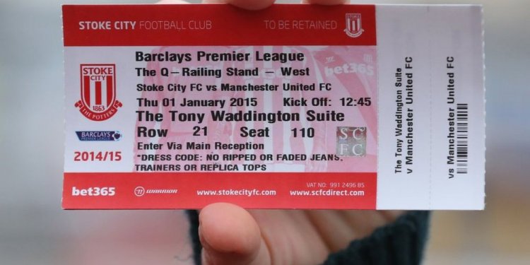 A Premier League ticket