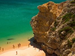 A beach at Sagres, western Algarve